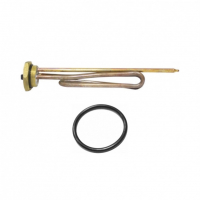 Комплект ТЭН 2 кВт (2000 Вт) RCT, резьбовой 42 мм для Ariston, De Luxe, Real, Thermex, под анод М6 + прокладка, 20251K1 Комплект ТЭН 2 кВт (2000 Вт) RCT, резьбовой 42 мм для Ariston, De Luxe, Real, Thermex, под анод М6 + прокладка, 20251K1