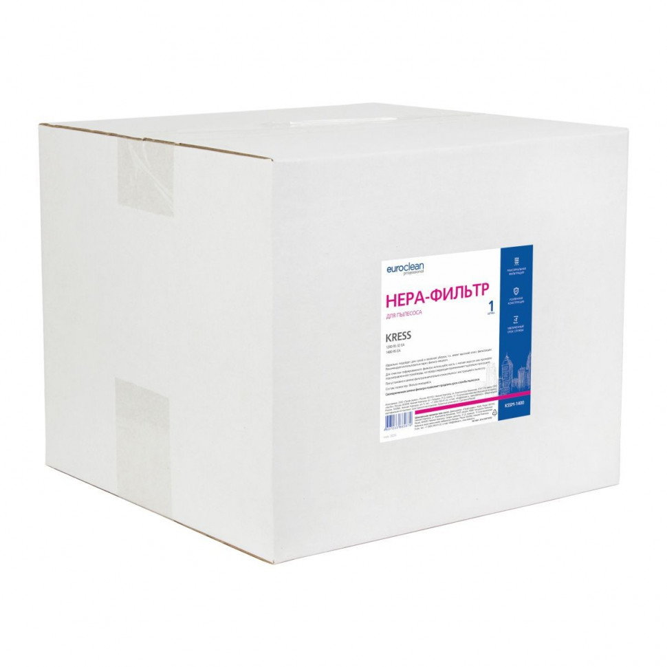 HEPA-фильтр для пылесосов Kress синтетический, 199 мм, Euroclean, KSSM-1400NZ