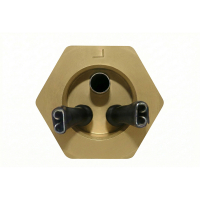 Комплект ТЭН для алюминиевого радиатора (батареи отопления) 1,5 кВт, левая резьба, нерж, D33, G1", L380мм, 220V + терморегулятор, Р15ТЛ