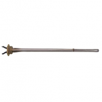 ТЭН для алюминиевого радиатора (батареи отопления) 1,5 кВт, правая резьба, нерж, D33, G1", L380мм, 220V, Р15П