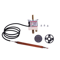 Набор 2 шт Термостат для электрических котлов Ariston, Electrolux, 30-85°C с ручкой, KM100341 Набор 2 шт Термостат для электрических котлов Ariston, Electrolux, 30-85°C с ручкой, KM100341