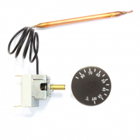 Набор 2 шт Термостат для электрических котлов Ariston, Electrolux, 30-85°C с ручкой, KM100341 Набор 2 шт Термостат для электрических котлов Ariston, Electrolux, 30-85°C с ручкой, KM100341