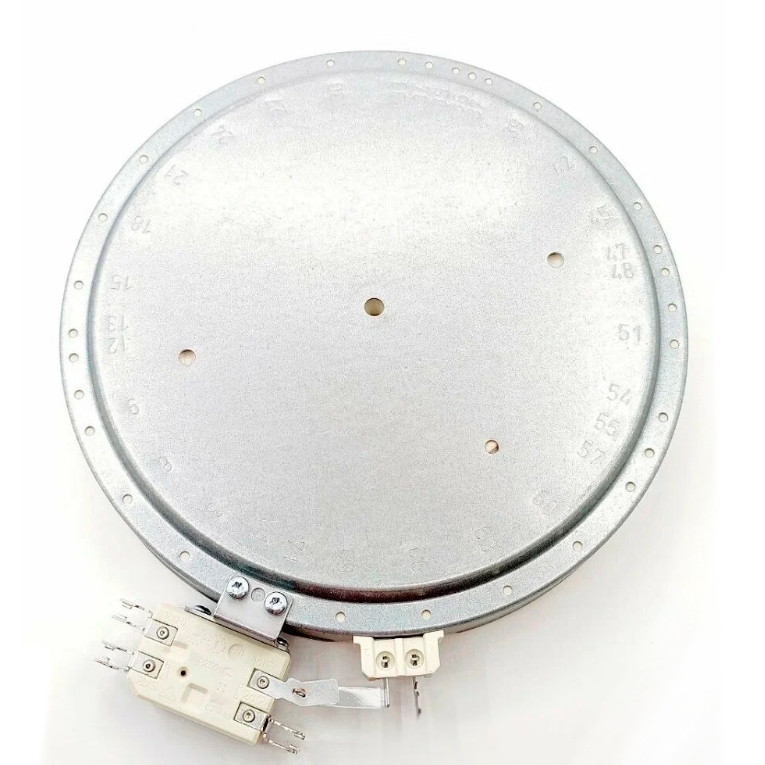 Конфорка для стеклокерамической плиты Ariston, Indesit, Hotpoint 1800Вт, 200мм однозонная, C00139036