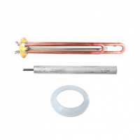 Комплект ТЭН 2кВт (2000Вт) RF для водонагревателя Thermex, Garanterm, Electrolux EWH клеммы под винт + прокладка + анод, 50854K Комплект ТЭН 2кВт (2000Вт) RF для водонагревателя Thermex, Garanterm, Electrolux EWH клеммы под винт + прокладка + анод, 50854K