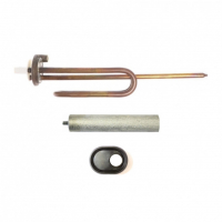 Комплект ТЭН 2,5кВт (2500Вт) RCA для водонагревателя Ariston + прокладка+ анод, R10027K Комплект ТЭН 2,5кВт (2500Вт) RCA для водонагревателя Ariston + прокладка+ анод, R10027K