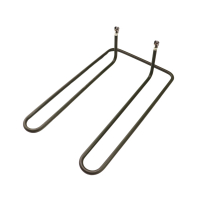 ТЭН 1350W для конфорки, нерж, D8мм, 338х198х110мм, клеммы под винт М4, КЭТ-0,13, Rada, 220V, ТК1350