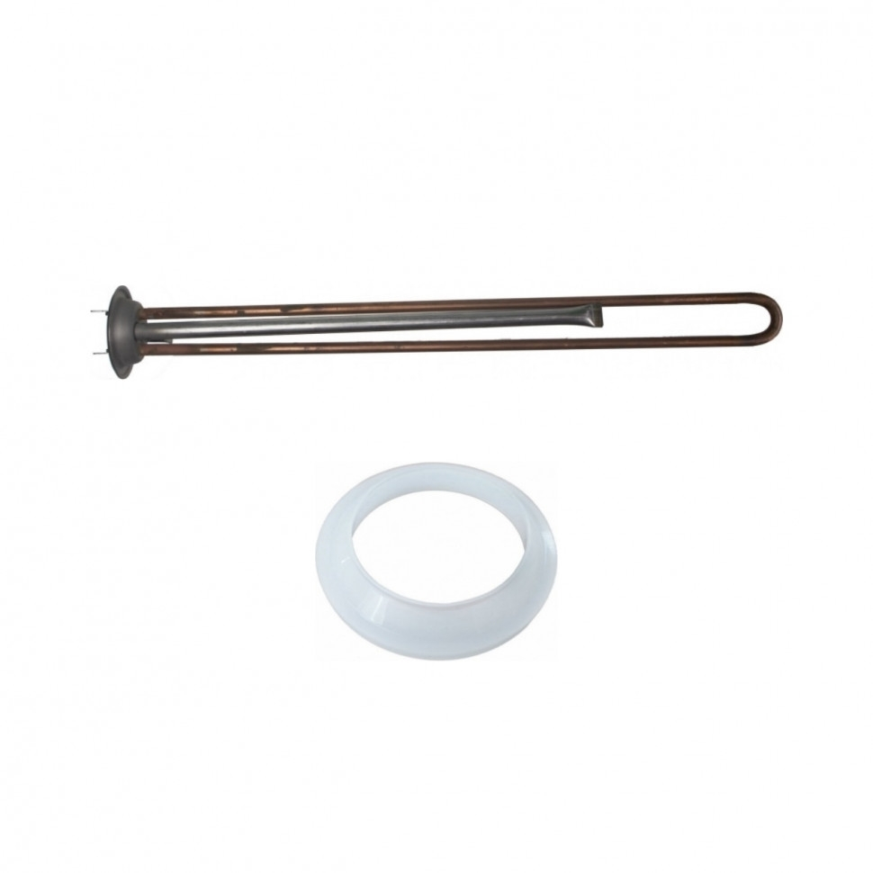 Комплект ТЭН 2кВт (2000Вт) RF для водонагревателя Polaris, Timberk, под анод М6 + прокладка, 30040K1 Комплект ТЭН 2кВт (2000Вт) RF для водонагревателя Polaris, Timberk, под анод М6 + прокладка, 30040K1