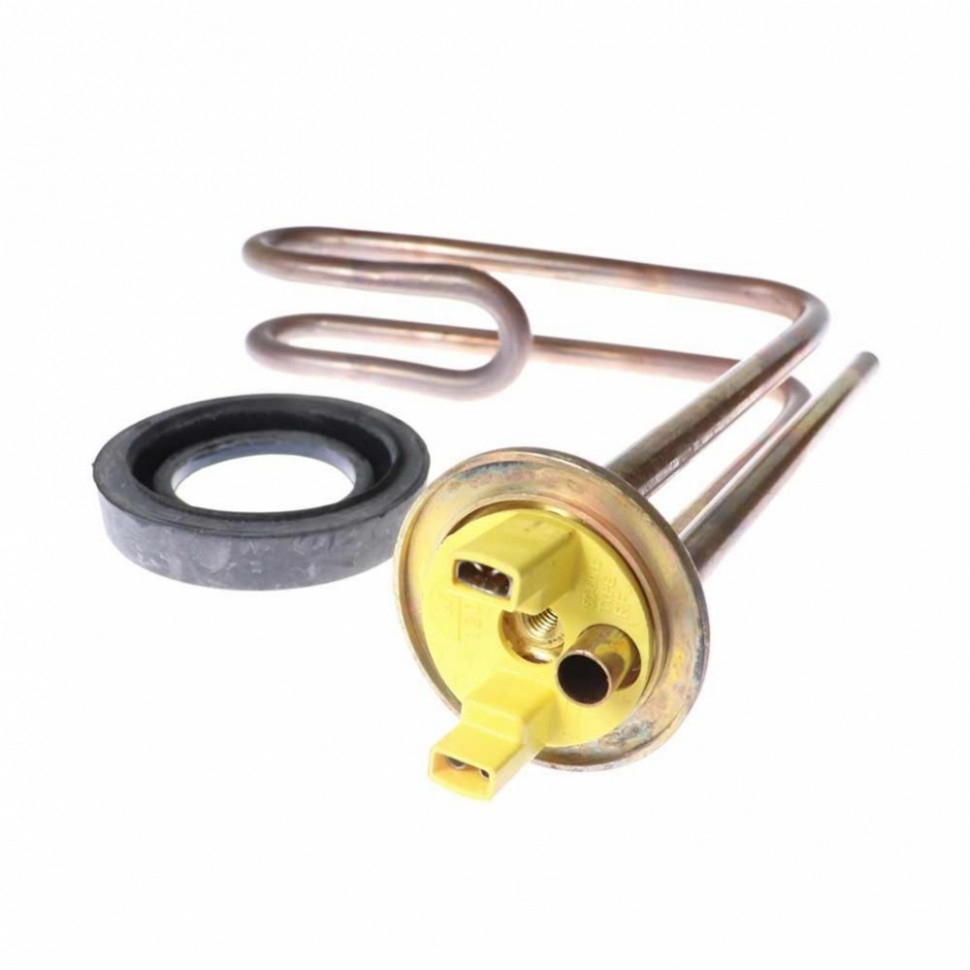 Комплект ТЭН 1,2кВт (1200Вт) RCF для водонагревателя Ariston ANDRIS, Superlux, REGENT 10 л под анод М5 + прокладка, 65114905