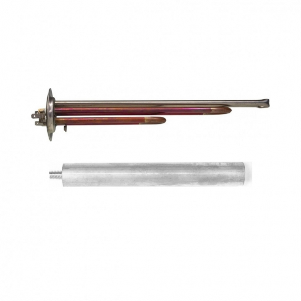 Комплект ТЭН 1кВт (1000Вт) RF для водонагревателя Elsotherm Flat CV, AV, Termolux + анод, 30109K