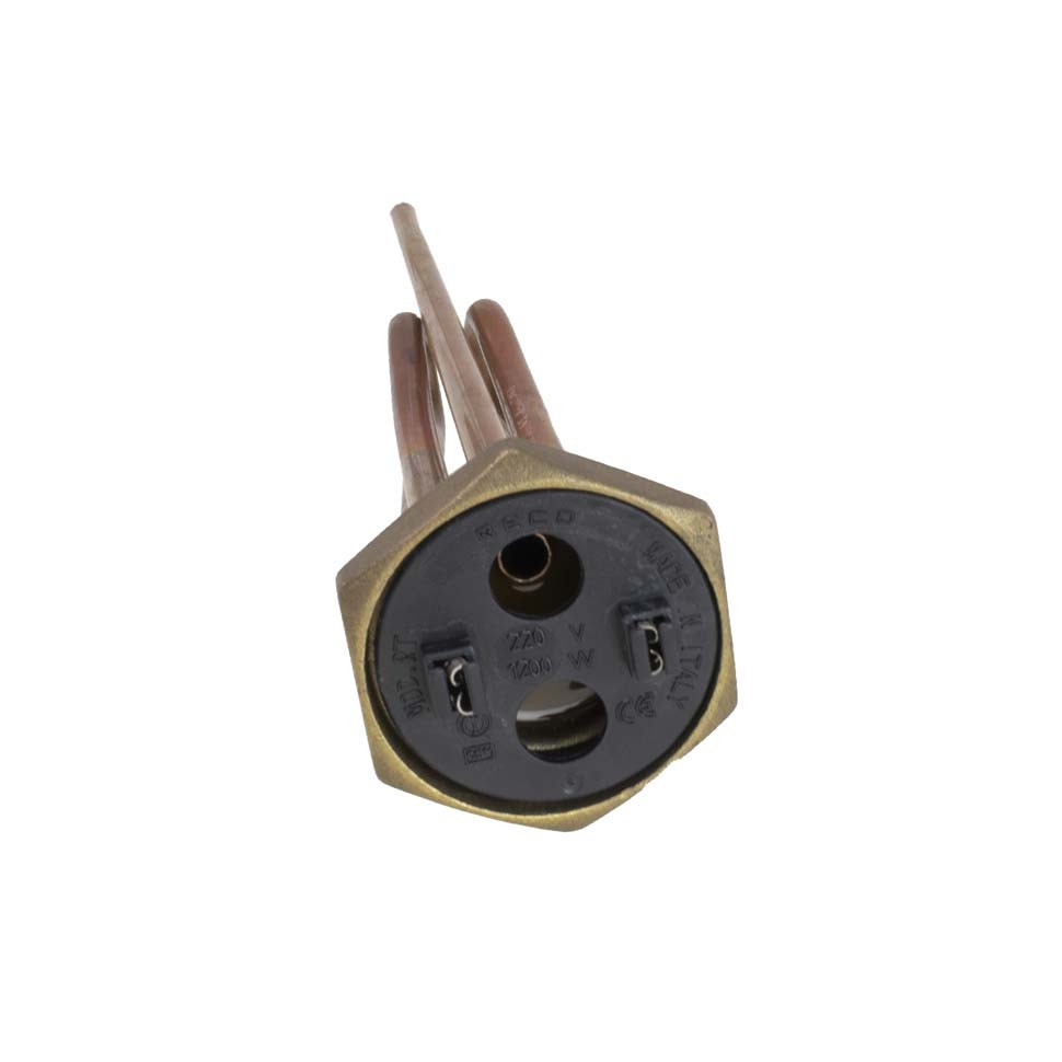 ТЭН 1,2кВт (1200Вт) RCT, резьбовой 42мм для Ariston, De Luxe, Real, Thermex, под анод М6, R182295 ТЭН 1,2кВт (1200Вт) RCT, резьбовой 42мм для Ariston, De Luxe, Real, Thermex, под анод М6, R182295