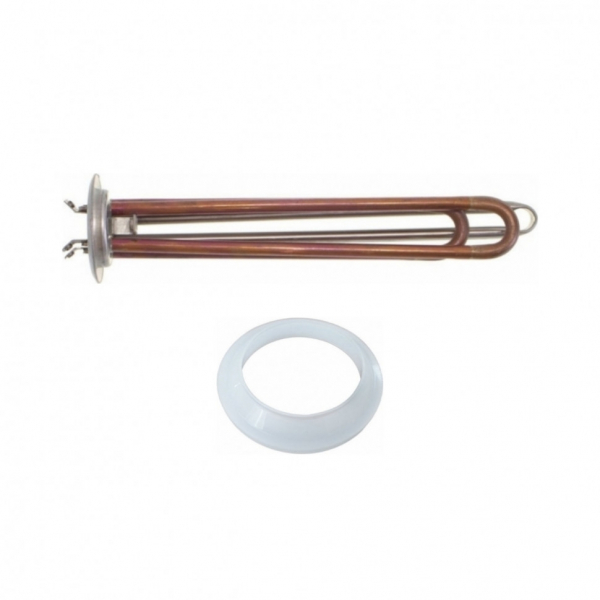 Комплект ТЭН 2кВт (2000Вт) RF для водонагревателя Electrolux, Thermex, под анод М6, контакты под винт + прокладка, 20114K1