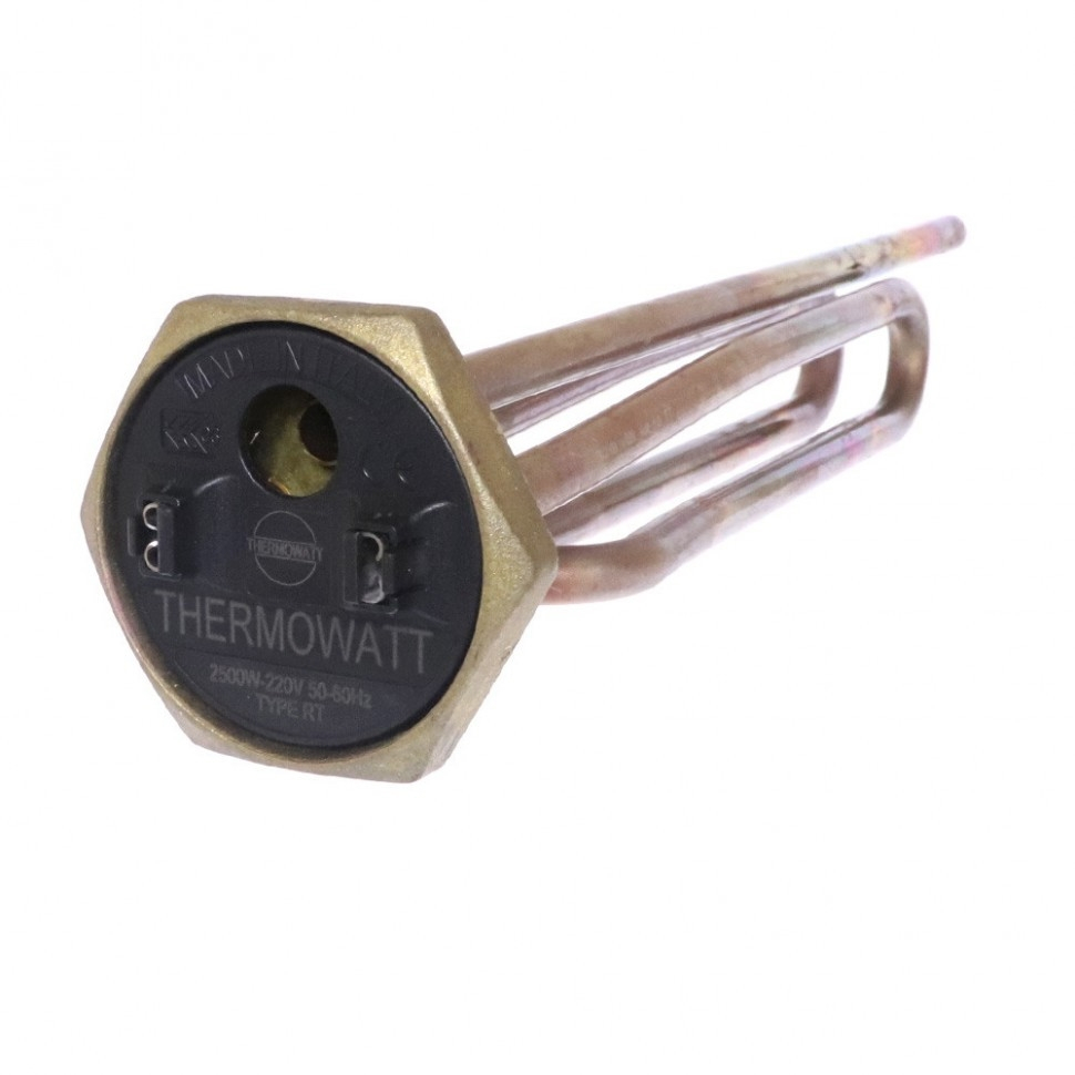 ТЭН 2,5кВт (2500Вт) RCT, резьбовой 42 мм для Ariston, De Luxe, Real, Thermex, 182248i