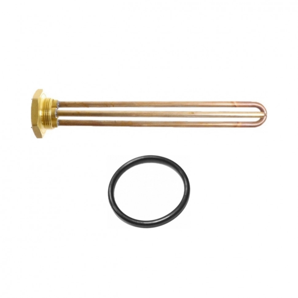 Комплект ТЭН 1,5кВт (1500Вт) RDT, резьбовой 42мм для Ariston, De Luxe, Real, Thermex + прокладка, 2106K2 Комплект ТЭН 1,5кВт (1500Вт) RDT, резьбовой 42мм для Ariston, De Luxe, Real, Thermex + прокладка, 2106K2