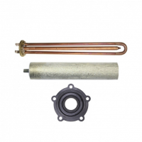 Комплект ТЭН 1,5 кВт (1500 Вт) RCF для водонагревателя Ariston VLS, Superlux, Simat, трубка под термостат 10мм, 202152K4 Комплект ТЭН 1,5 кВт (1500 Вт) RCF для водонагревателя Ariston VLS, Superlux, Simat, трубка под термостат 10мм, 202152K4