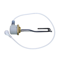 Комплект ТЭН 1,5кВт (1500Вт) RCT резьбовой G1 1/2"+ термостат, индикаторная лампа, крышка, сетевой шнур, 3401960