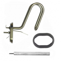 Комплект ТЭН 1,5кВт (1500Вт) для водонагревателя Ariston 10, 15, 30 литров + прокладка + анод, 3766K Комплект ТЭН 1,5кВт (1500Вт) для водонагревателя Ariston 10, 15, 30 литров + прокладка + анод, 3766K