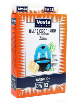 Комплект мешков DW-03 для пылесосов Daewoo, 5 шт, v2002 Комплект мешков DW-03 для пылесосов Daewoo, 5 шт, v2002