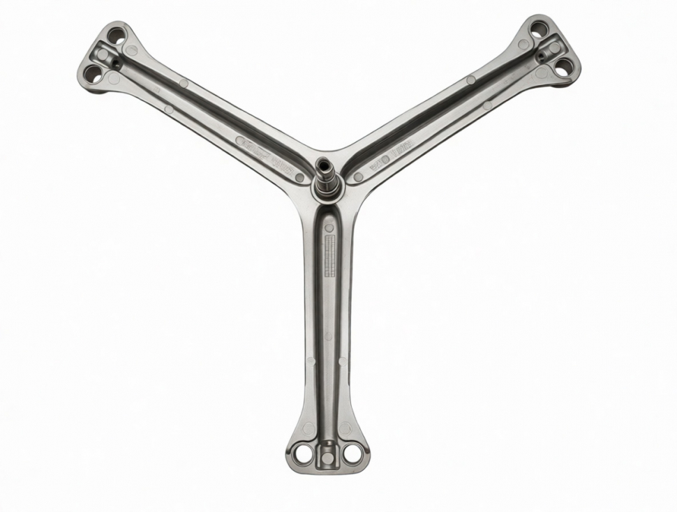 Крестовина барабана стиральной машины Ariston, Indesit, подшипники 6203 и 6204, 210202978 Крестовина барабана стиральной машины Ariston, Indesit, подшипники 6203 и 6204, 210202978