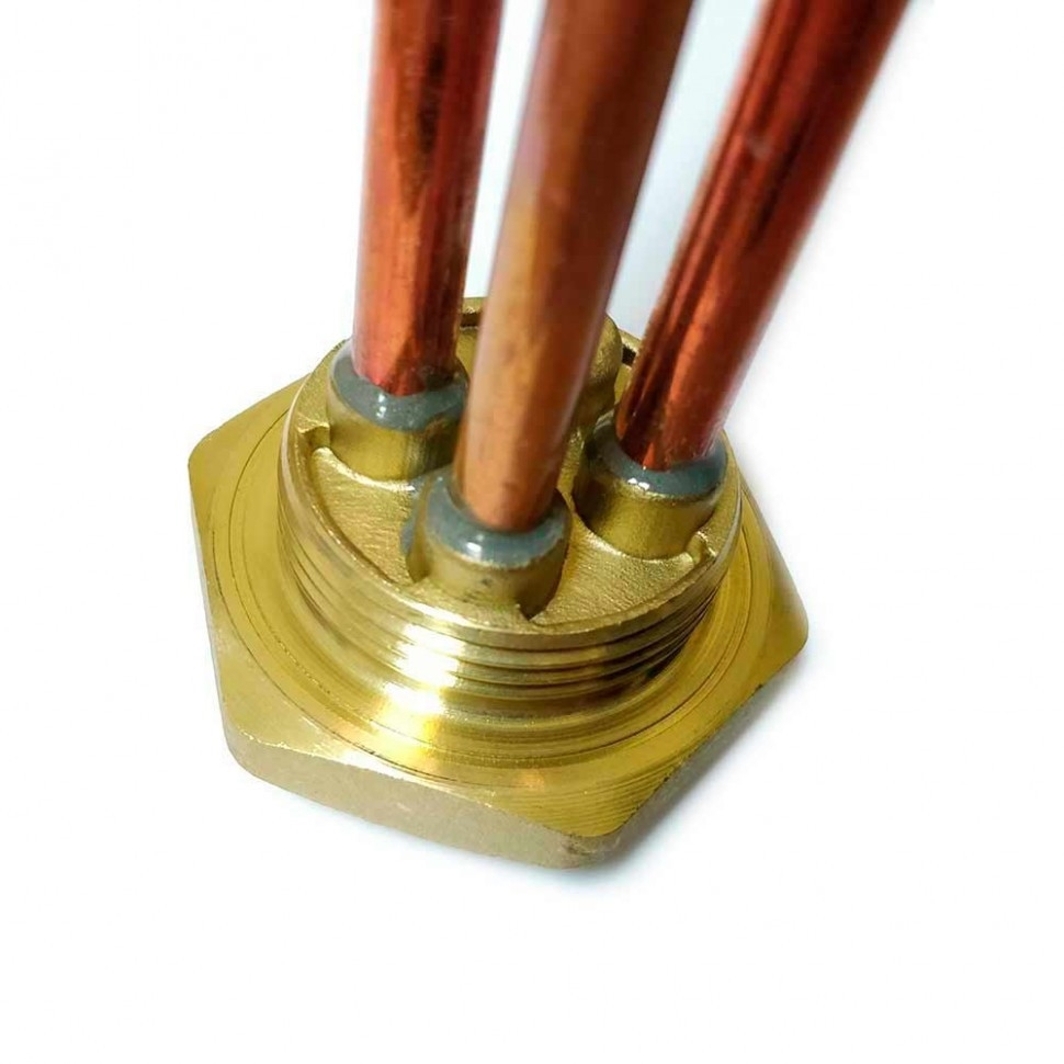 ТЭН 1,5кВт (1500Вт) RDT, резьбовой 42 мм для Ariston, De Luxe, Real, Thermex, под анод М6, 282200 ТЭН 1,5кВт (1500Вт) RDT, резьбовой 42 мм для Ariston, De Luxe, Real, Thermex, под анод М6, 282200