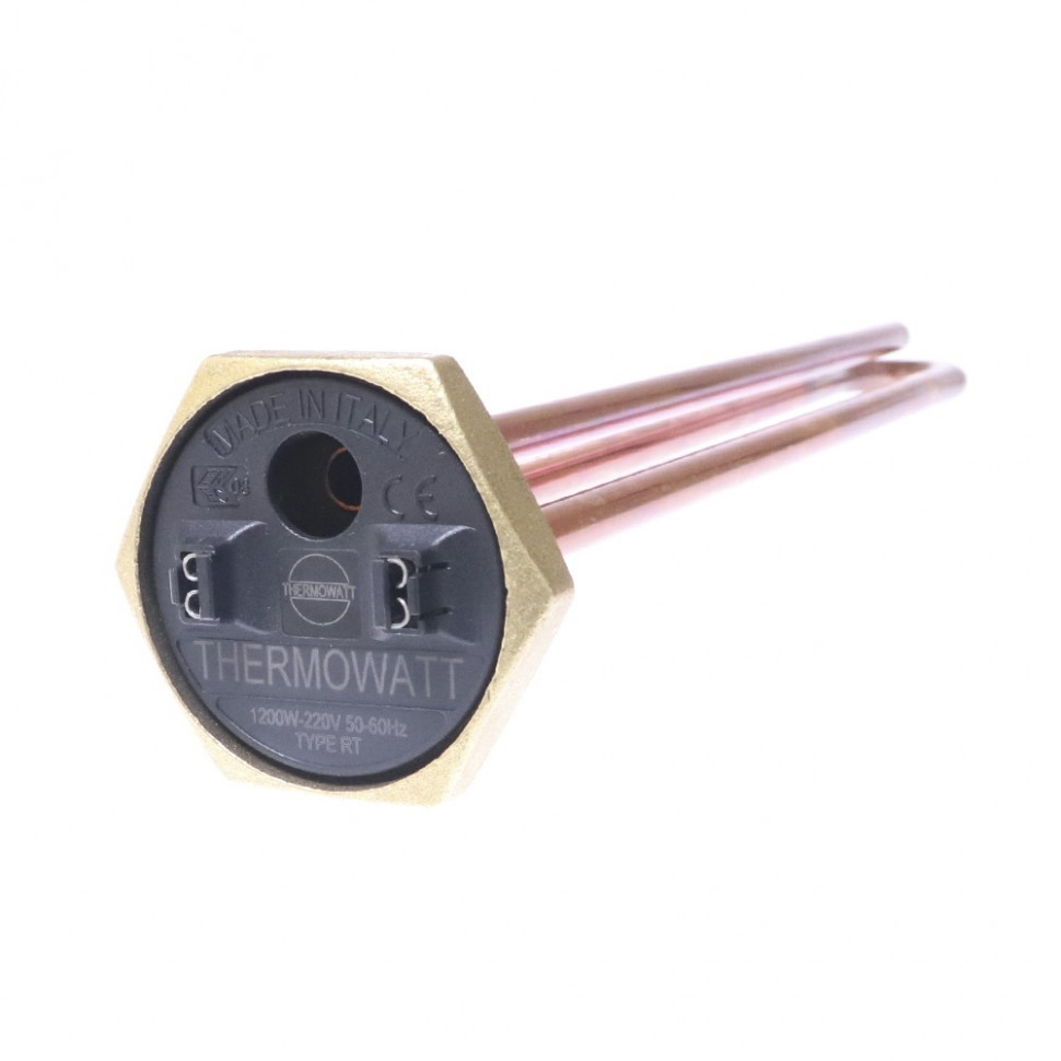 ТЭН 1,2кВт (1200Вт) RDT, резьбовой 42 мм для Ariston, De Luxe, Real, Thermex, 182205 ТЭН 1,2кВт (1200Вт) RDT, резьбовой 42 мм для Ariston, De Luxe, Real, Thermex, 182205