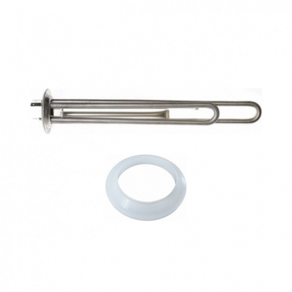 Комплект ТЭН 2кВт (2000Вт) RF для водонагревателя Thermex RZL, IS, IR, Garanterm, Electrolux EWH, под анод М4, нерж., PREMIUM + прокладка, 50042K1